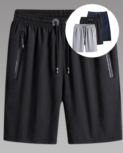 Combo of 3 Men's Stretchable Cotton Shorts